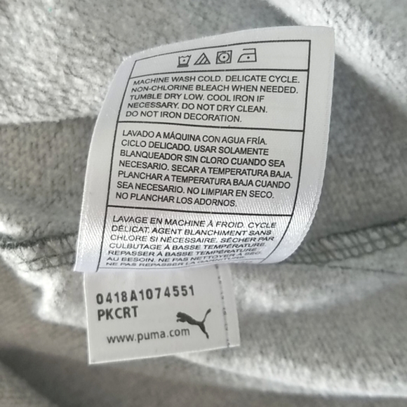 Puma hoodie, size 4 - Picture 8 of 8